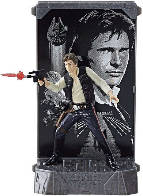Hasbro Star Wars Black Series Titanium Series Han Solo, 75-inch