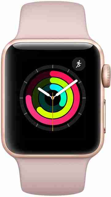 Apple Watch Series 3(GPSモデル)38mmピンク/89% Apple Watch Series 3 GPS - Price in India - Buy Apple Watch Series