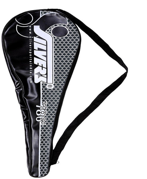 Silver's 786 Red, Black Strung Badminton Racquet - Buy Silver's