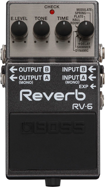 BOSS Reverb RV-6 リバーブ BOSS BOSS RV-6 Reverb Damper & Sustain Pedal Price in India - Buy