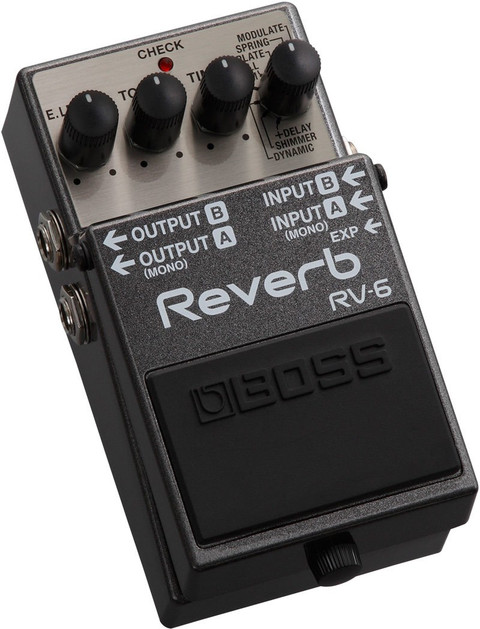 BOSS BOSS RV-6 Reverb Damper & Sustain Pedal Price in India - Buy