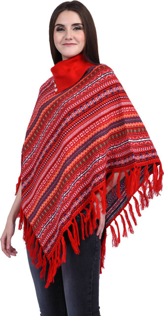 eWools Women Winter Wear Woolen Poncho Buy eWools Women Winter