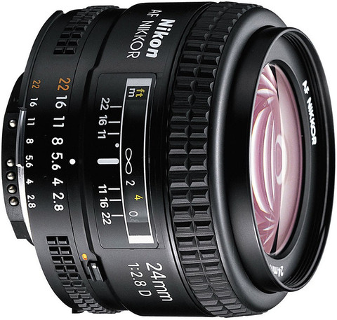 Wide Angle Nikkor 24 D NIKON AF NIKKOR 24mm Wide-angle Prime Lens