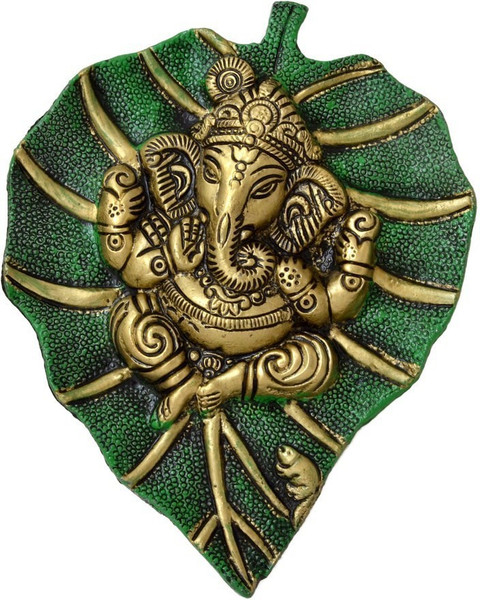 Traditional Rajasthan Auspicious Ganesha Wall Hanging Decorative Showpiece  20 cm