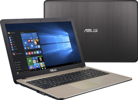 ASUS X540Y ノートPC ASUS X Series AMD APU Quad Core E2 E2-7110 - (4 GB/1 TB HDD/DOS