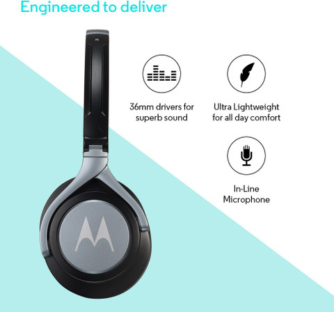 MOTOROLA Pulse 2(JY-H298) with Google Assistant Wired Price in