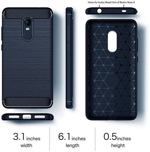 Sprik Back Cover for Mi Redmi Note Sprik