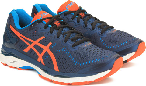 Asics GEL-KAYANO 23 Running Shoes For Men Buy Blue Color Asics