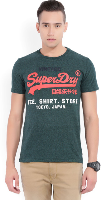 Flipkart Superdry Grey Cargo Shorts Superdry Printed Men Round
