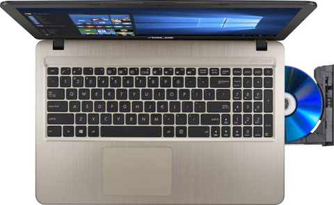 Windowsノート本体 ASUS AMD E1-6010 APU 4GB 500GB HHD ASUS AMD APU Quad Core E2 E2-7110 - (4 GB/1 TB HDD/Windows 10 Home