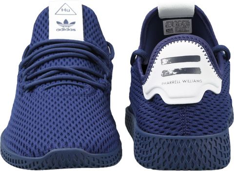 adidas gazelle silver green womens Adidas Pharrell Williams White Tennis HU Low Top Sneakers US12  THE-ECHELON