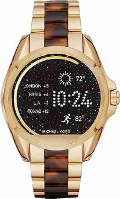 Stainless Steel Michael Kors Bradshaw Smartwatch Gold Kors