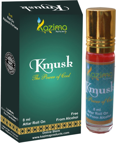 Kazima K Musk Rollon Attar ML Pure Natural Perfume for Unisex