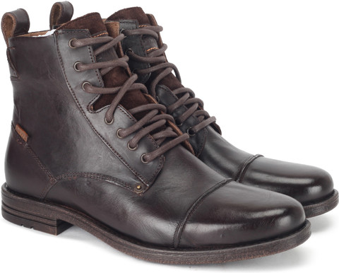 LEVI'S Low Tab Boots For Men Buy Brown Color LEVI'S Low Tab