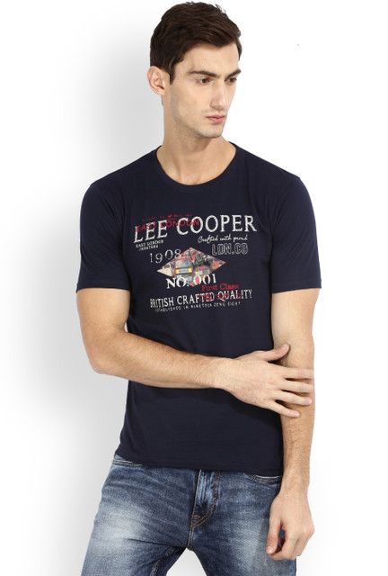 Denim Shirt Lee Cooper Short Sleeve Shirts LEE COOPER Printed Men
