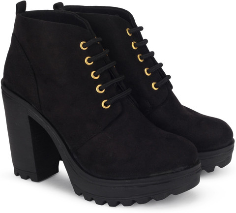 Catwalk Boots For Women Buy BLACK Color Catwalk Boots For Women