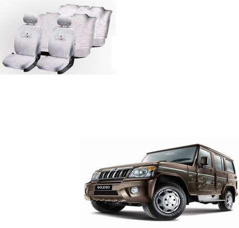 JMJW SONS Cotton Car Seat Cover For Mahindra Bolero Price in