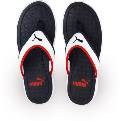 PUMA Men Lycus DP Slippers - Buy peacoat-white-high risk red Color PUMA Men  Lycus DP Slippers Online at Best Price - Shop Online for Footwears in India  | Flipkart.com