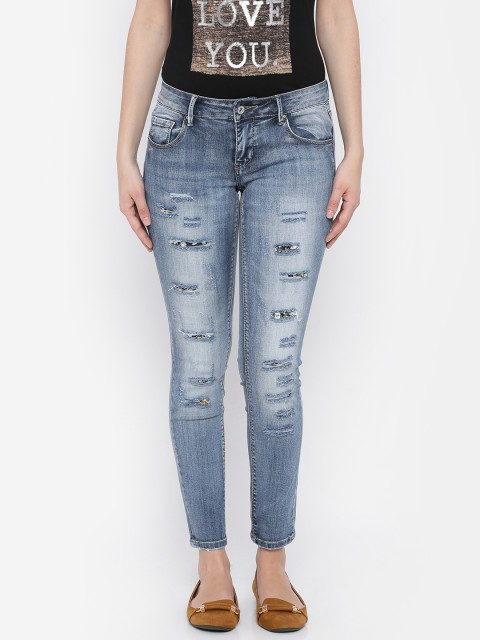 DEAL JEANS Skinny Women Blue Jeans Buy BLUE DEAL JEANS Skinny