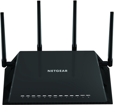 NETGEAR r7800-100ins Wireless Router 2.4 GHz 2530 Mbps Wifi Speed