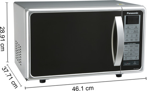 ナオ26.5cm Panasonic 20 L Convection Microwave Oven (NN-CT26HMFDG, Grey