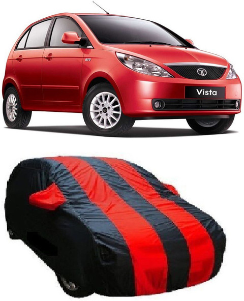 Accedre Car Cover For Tata Indica Vista (With Mirror Pockets)
