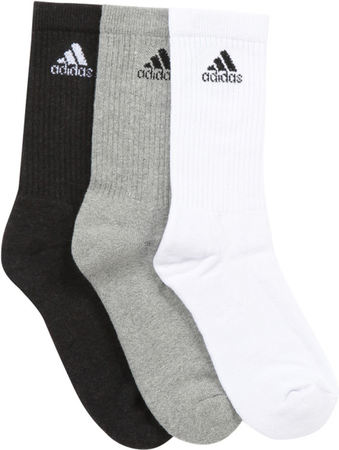 ADIDAS Men Solid Mid-Calf/Crew Buy Multicolor ADIDAS Men Solid - Main Image