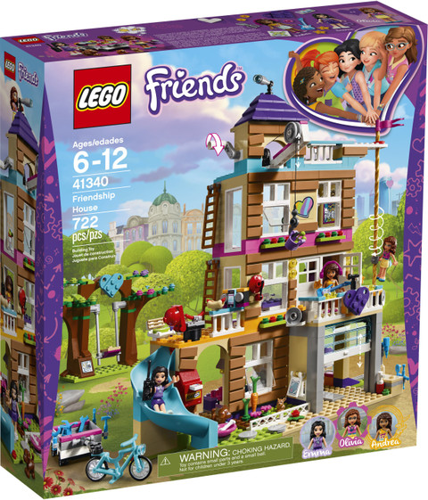LEGO Friends Friendship House (722 Pcs) Friends Friendship House