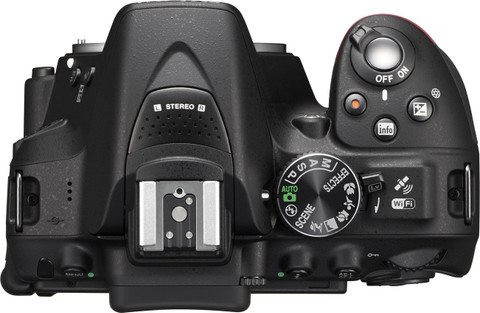 NIKON D5300 DSLR Camera Body with Dual Lens: AF-P DX NIKKOR 18