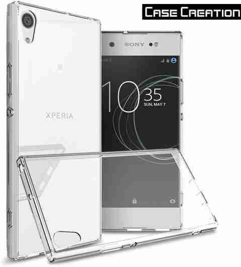 Custodia Per Sony Xperia XA1 Ultra - Cover TPU Morbida Trasparente Effetto Marmo Bianco, Antigraffio E Antiurto, Con Stilo Incluso
