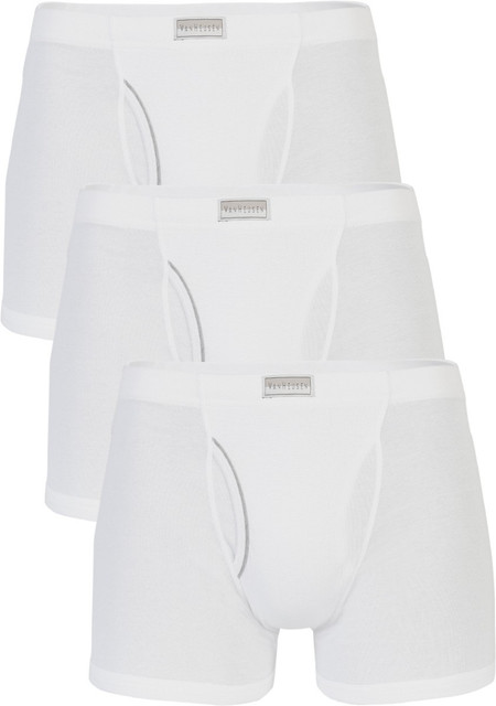 VAN HEUSEN Men Men White Pack of Solid Antibacterial Colour Fresh Boxer  Briefs Brief