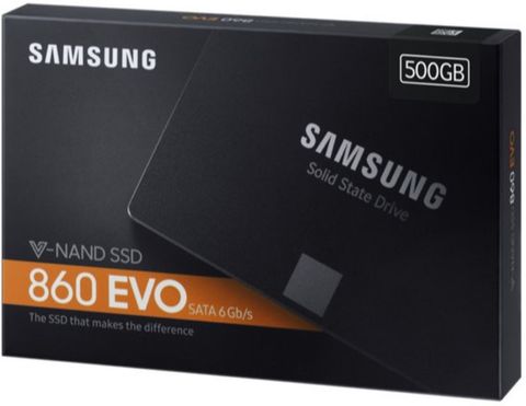 Samsung 860 Evo 500 GB Laptop, Desktop Black SATA III Internal