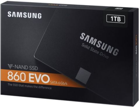 Samsung 860 Evo 1 TB Laptop, Desktop Black SATA III Internal Solid