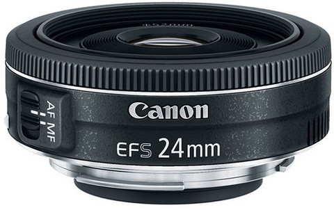 Canon EFS 24mm f/2.8 レンズ Canon EF-S 24 mm f/2.8 STM Wide-angle Prime Lens - Canon
