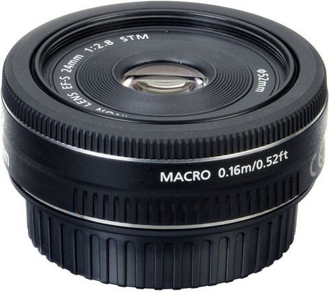 Canon EF 24mm f/2.8 STM レンズ CANON EFS 24MM F/2.8 STM PRIME LENS FOR CANON APS-C SIZE BODY