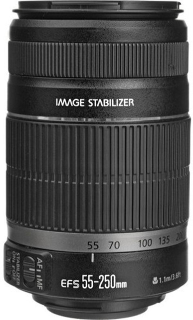 Canon EF-S 55 - 250 mm f/4-5.6 IS II Telephoto Zoom Lens