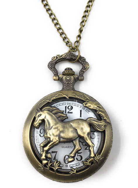 24x7eMall Classic Vintage Retro Antique Skeleton Hollow Horse