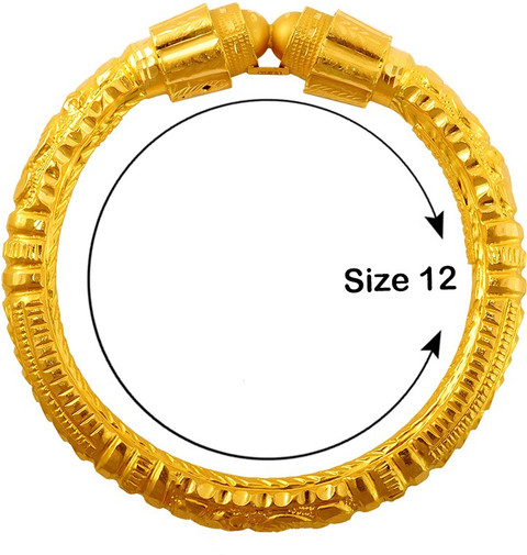 PC Chandra Jewellers GOLDLITES Yellow Gold 22kt Bangle Price in