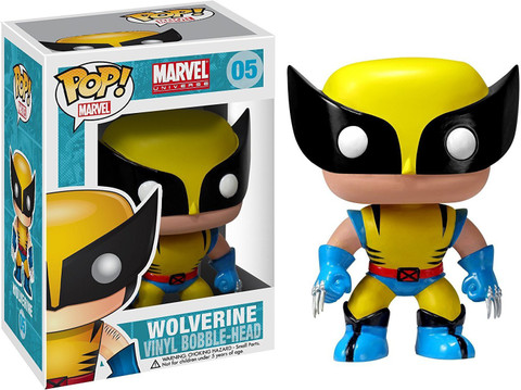 Funko Pop Marvel Wolverine Bobblehead Figure 05 (Multicolor