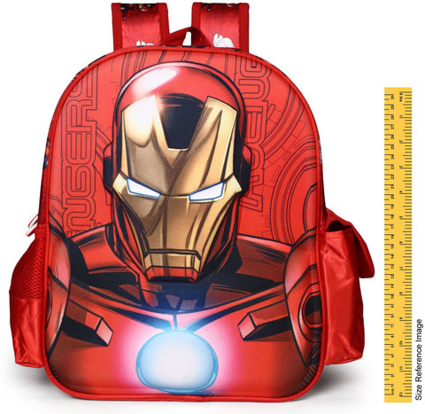 MARVEL Iron Man Red EVA 14 Inch School Bag
