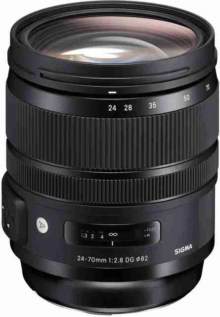 SIGMA 24-70mm F/2.8 DG OS HSM Art lens for Nikon Dslr Camera