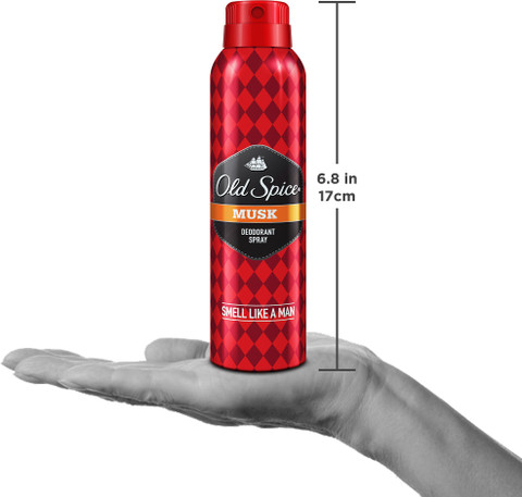 OLD SPICE Musk Deodorant Spray For Men Price in India, Buy OLD