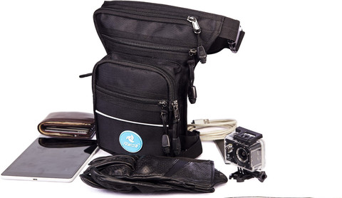 Raida Motorcycle Thigh Bag Thigh Bag Black Price in India