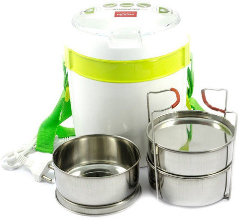 MILTON Futron Tiffin Green Containers Lunch Box