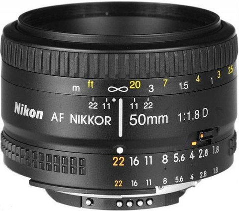 NIKON AF Nikkor 50 mm Standard Prime Lens NIKON