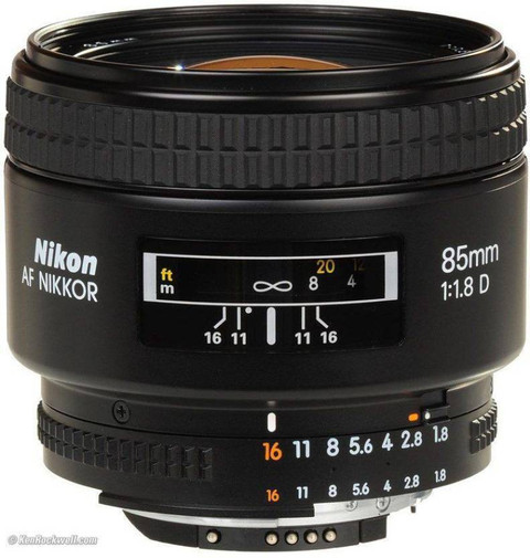 NIKON AF Nikkor 50 mm f/1.8D Standard Prime Lens - NIKON