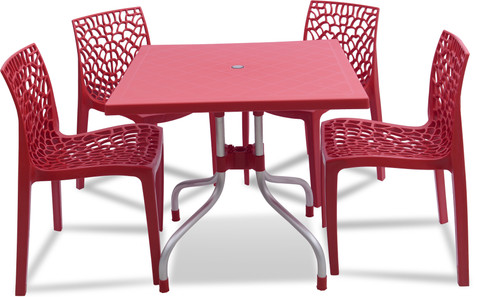 Supreme Plastic Table Chair Set