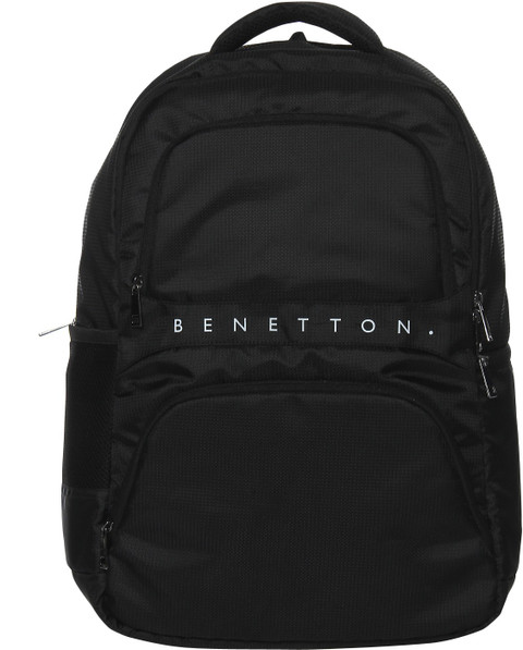 United Colors of Benetton LAPTOP BACKPACK BLACK 30 L Laptop Backpack