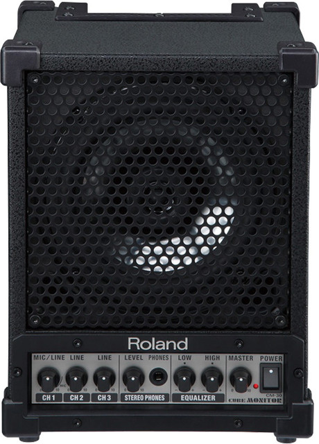 値下げ【美品】ROLAND CM-30 スタジオモニター 2個セット　CUBE Roland CM-30 Cube Monitor Speaker Guitar Processor Price in India