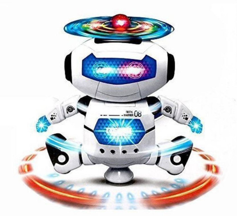 TOY GLOBAL Musical Fan Robot For Kids Multicolor Musical Fan